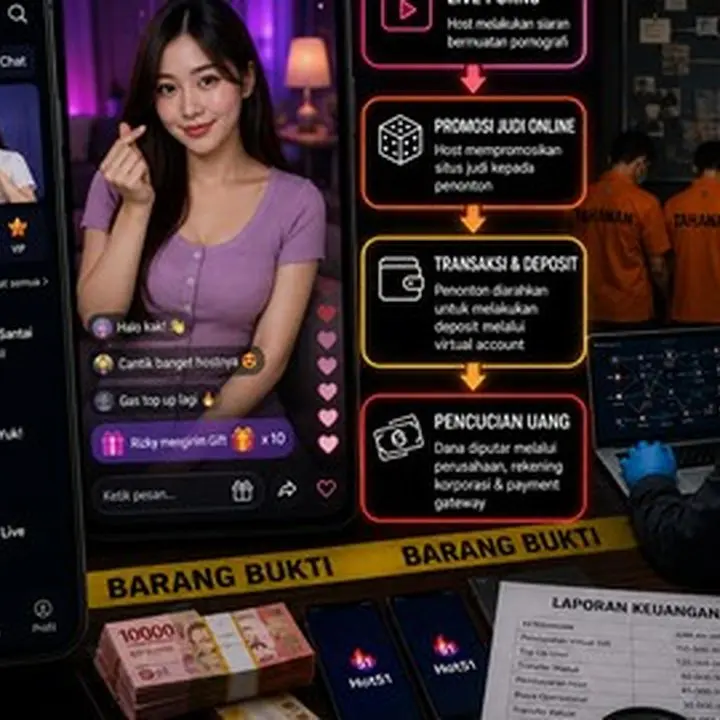 Polda Metro Ungkap Hot51: Dari Live Streaming Hingga Aliran Dana Rp559,8 Miliar