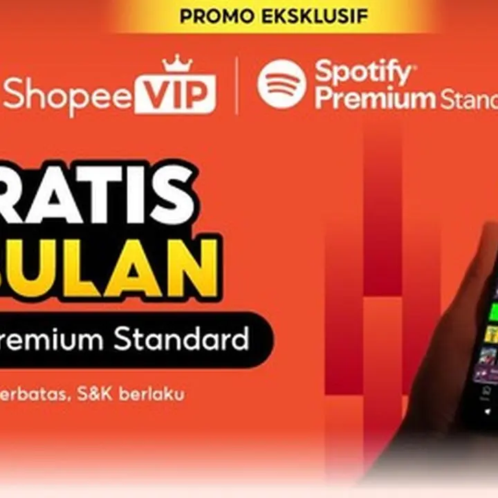 ShopeeVIP Tawarkan Spotify Premium Gratis 3 Bulan untuk Anggota