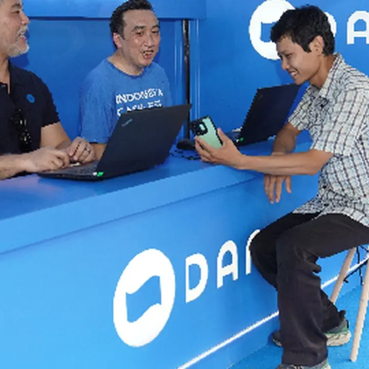 DANA Buka Posko Bantuan Keliling dan Live Streaming Untuk Laporan Kendala