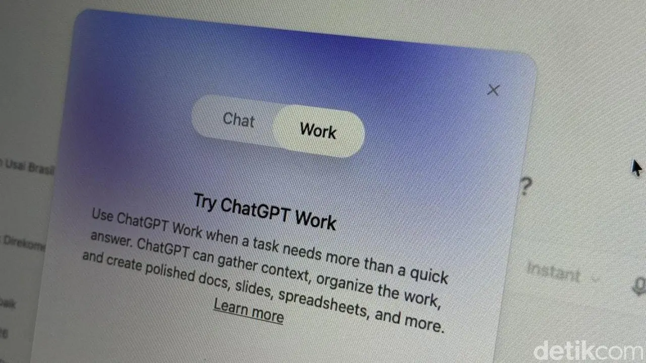 AI OpenAI Kini Bantu Pekerja Kantoran Buat Laporan hingga Presentasi