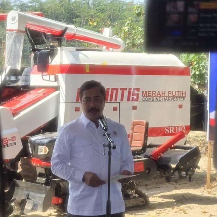 Alsintan untuk Komunikasi Lahan Nusakambangan, Menteri Imigrasi Harap Sterilisasi Lancar