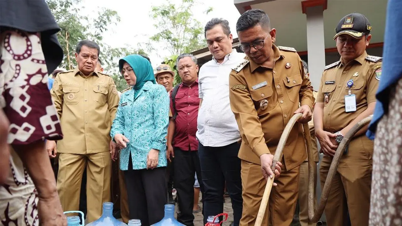 Antisipasi Kekeringan, Pemprov Banten Pastikan Pasokan Air Bersih Warga Saat Kemarau