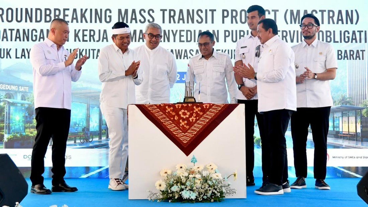 Bandung Raya Sambut Era Baru Transportasi Massal, BRT Target Beroperasi 2027