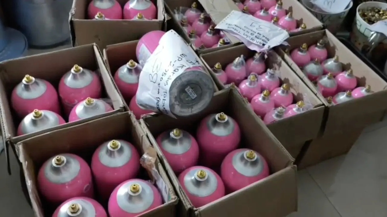 Bareskrim Ungkap Jaringan Gas N2O 'Whip Pink' Berkedok Bisnis Kuliner