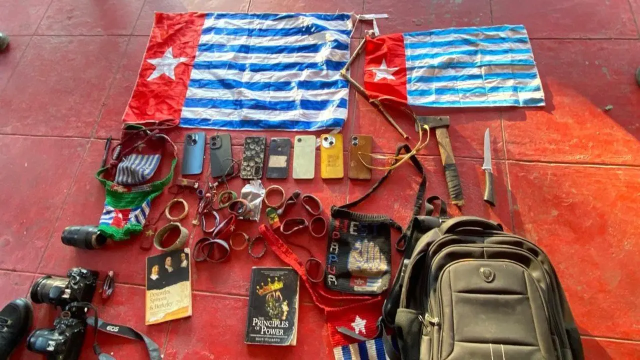 Bendera Bintang Kejora Berkibar di Nabire, 8 Siswa SMA Tabernakel Diamankan Polisi
