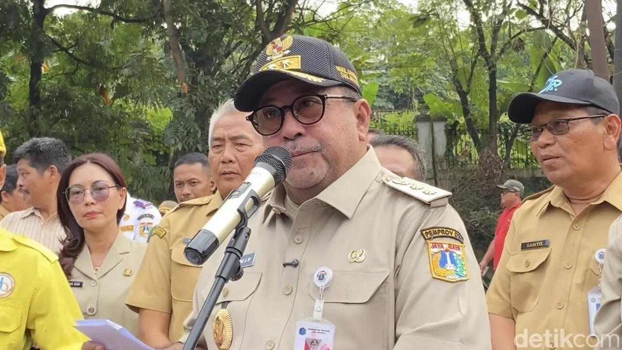 Cadangan Air Jakarta Terkendali Meski Musim Kemarau, Rano Karno: Reservoir Jaga Ketersediaan