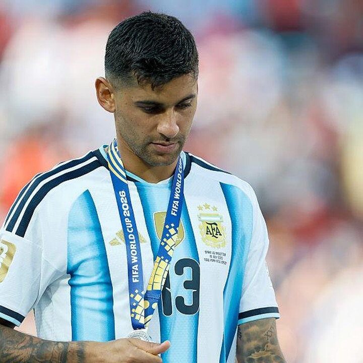 Cristian Romero Cueki Jabat Tangan Donald Trump Saat Final Piala Dunia 2026