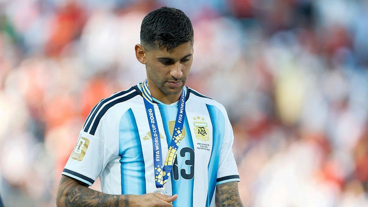 Cristian Romero Cueki Jabat Tangan Donald Trump Saat Final Piala Dunia 2026