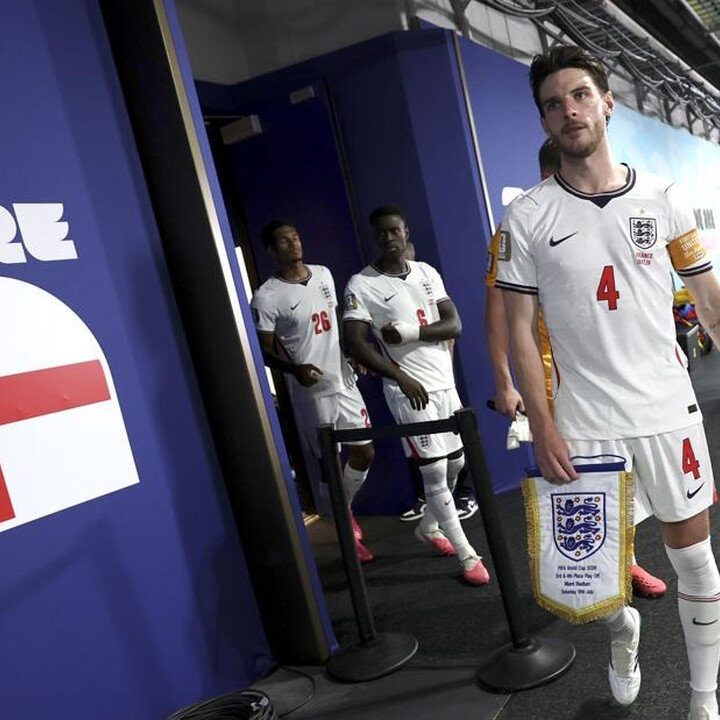 Declan Rice Ucapkan Terima Kasih ke Fans Inggris Usai Raih Peringkat Ketiga Piala Dunia 2026