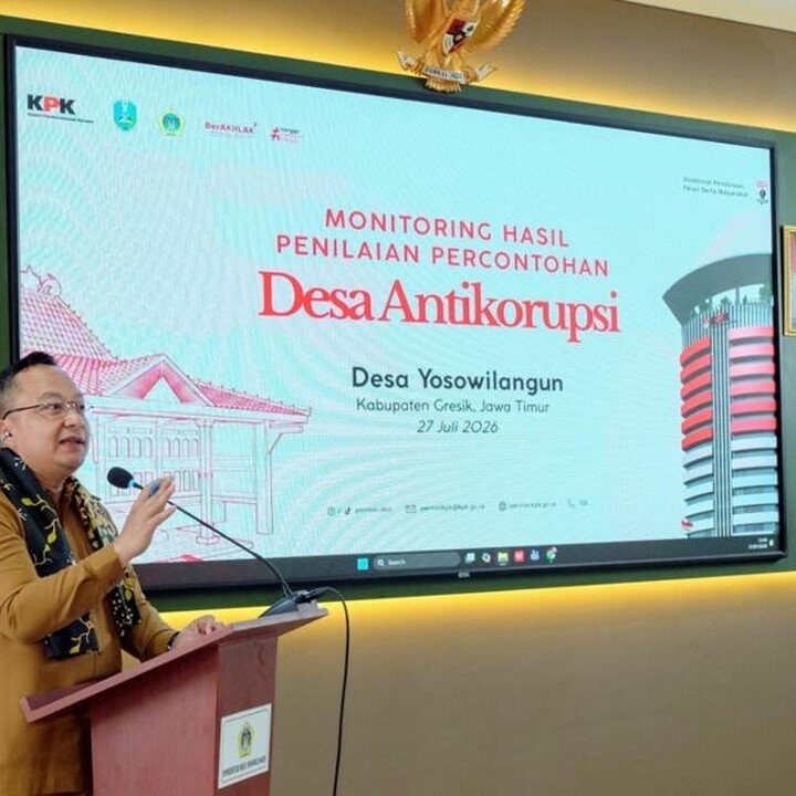 Desa Yosowilangun Gresik Diusulkan Jadi Percontohan Nasional Desa Antikorupsi