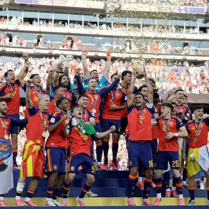 Donald Trump ‘Dihapus’ dari Foto Selebrasi Juara Piala Dunia Timnas Spanyol