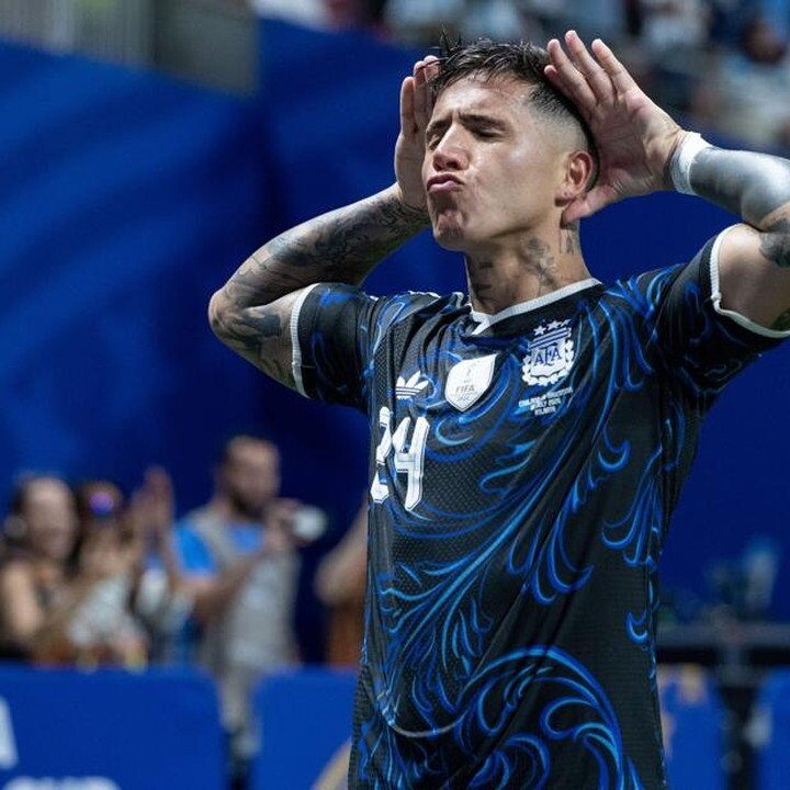 Enzo Fernandez Kembali Sindir Inggris Usai Kemenangan Argentina