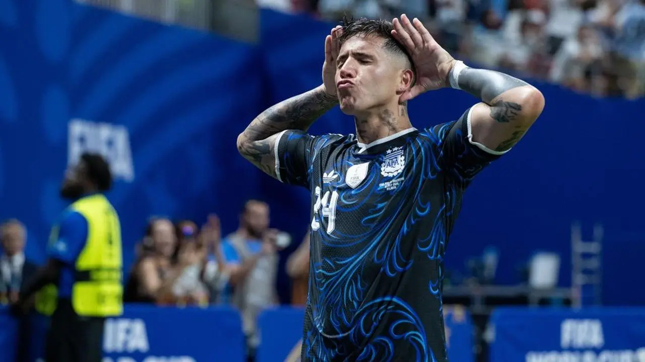 Enzo Fernandez Kembali Sindir Inggris Usai Kemenangan Argentina