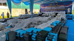 BNN Kejar Dua Warga Asing Pengendali 3,37 Ton Kuncup Ganja di Gresik