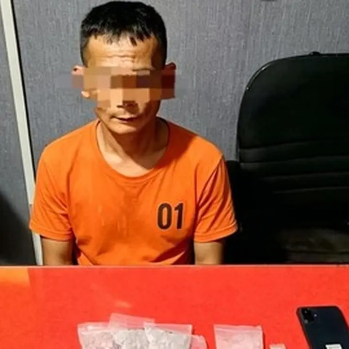 Polres Inhil Tangkap Pengedar di Rumah Makan, 5.707 Butir Ekstasi Disita