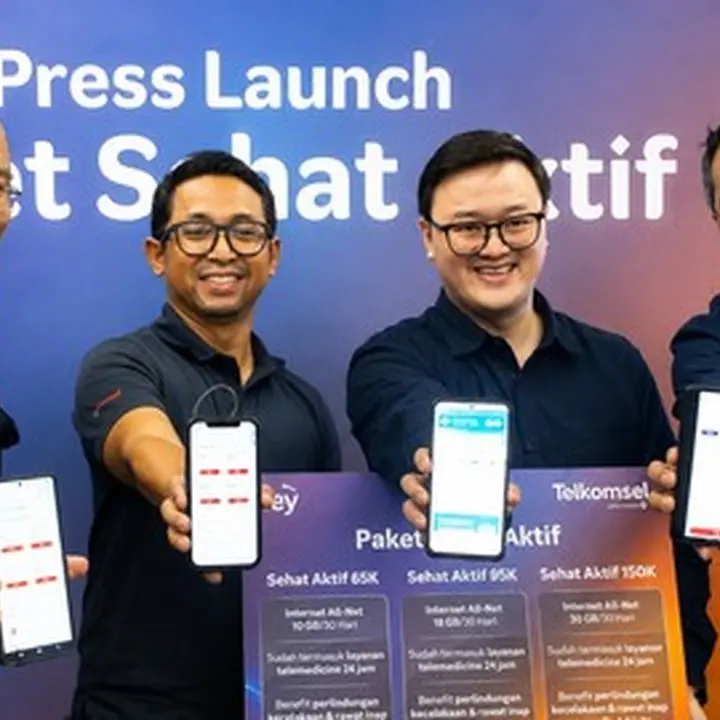 Telkomsel Luncurkan Paket ‘Sehat Aktif’ Bawa Telekonsultasi dan Proteksi Kecelakaan