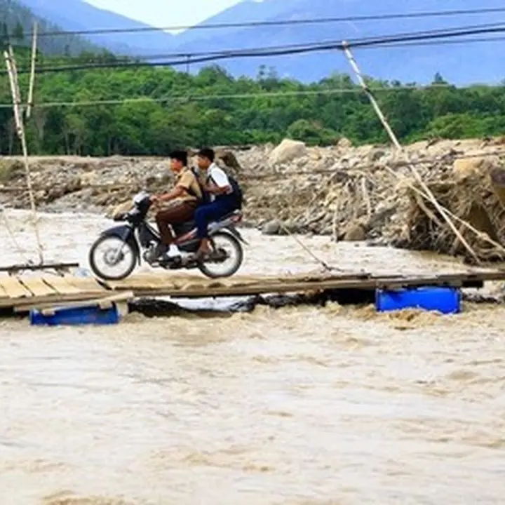Pastikan Akses Pulih, Pembangunan Jembatan Perintis Garuda Capai 53%