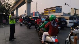 TMC Polda Metro Jaya: Beberapa Ruas Arteri Jakarta Padat Pagi Ini