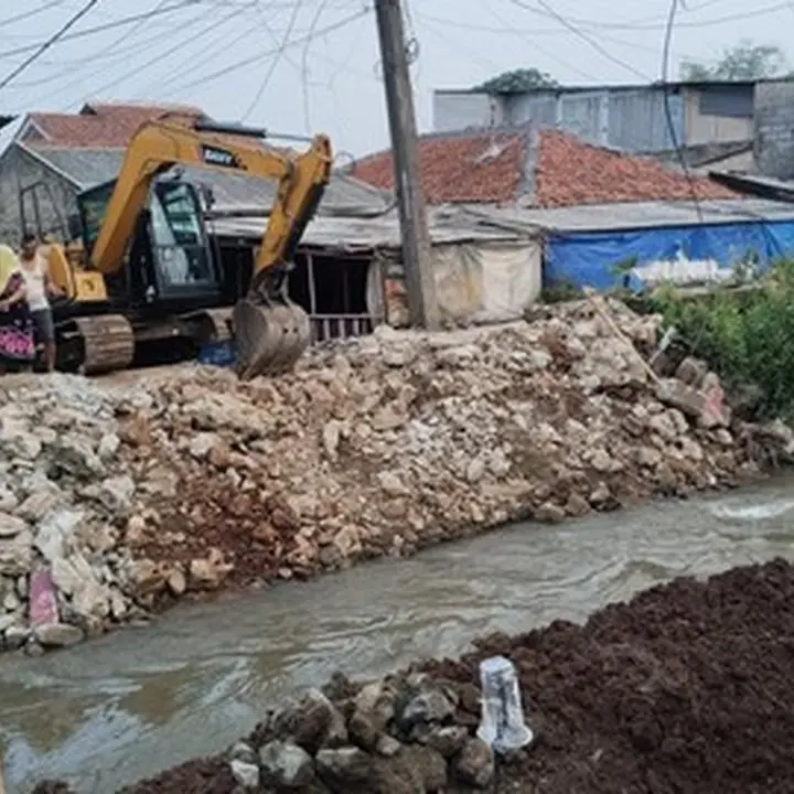 Perbaikan Dimulai, Jembatan Ambles di Cipayung Depok Ditutup Sementara