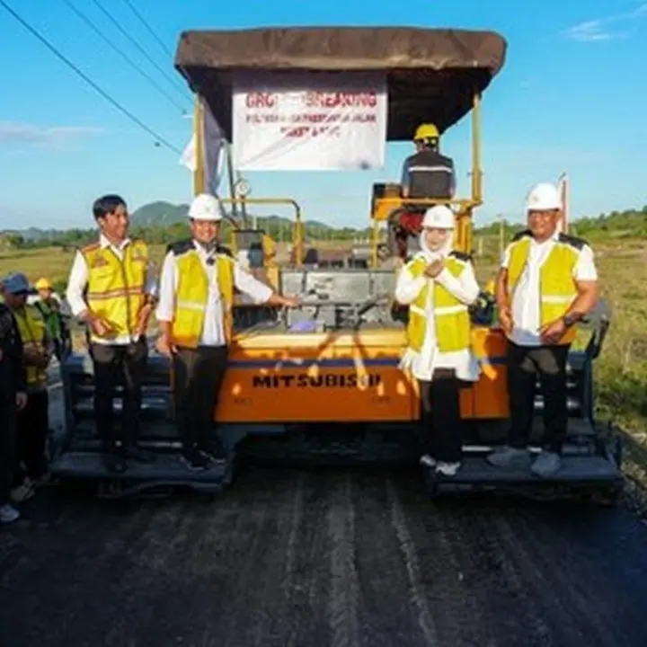 Gubernur Sulsel Groundbreaking Perbaikan 20 Ruas Jalan, Prioritaskan Bua–Rantepao