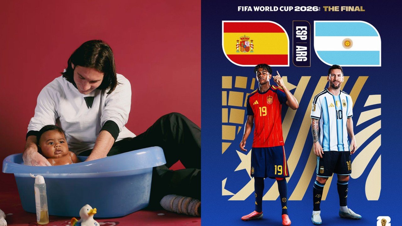 Foto Lama Messi Memandikan Yamal Kembali Viral Jelang Final Piala Dunia 2026