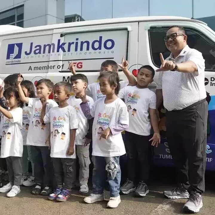 Jamkrindo Luncurkan Mobil PELITA untuk Tingkatkan Literasi dan Tumbuh Kembang Anak