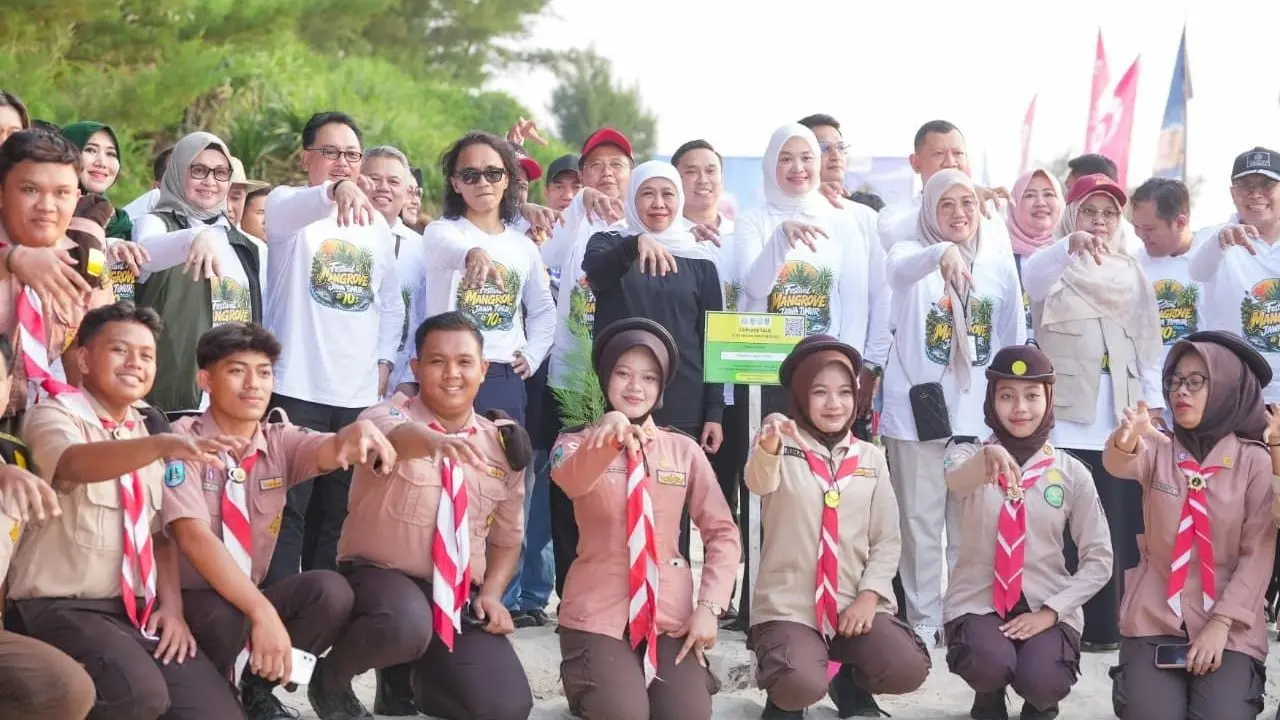 Jawa Timur Perkuat Komitmen Jadi Provinsi Terdepan Konservasi Mangrove Nasional