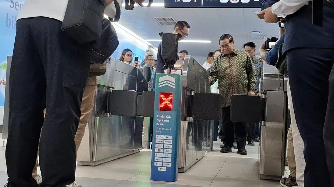 Kartu Kredit Bisa Tap In-Out MRT, Jakarta Sejajar Kota Global