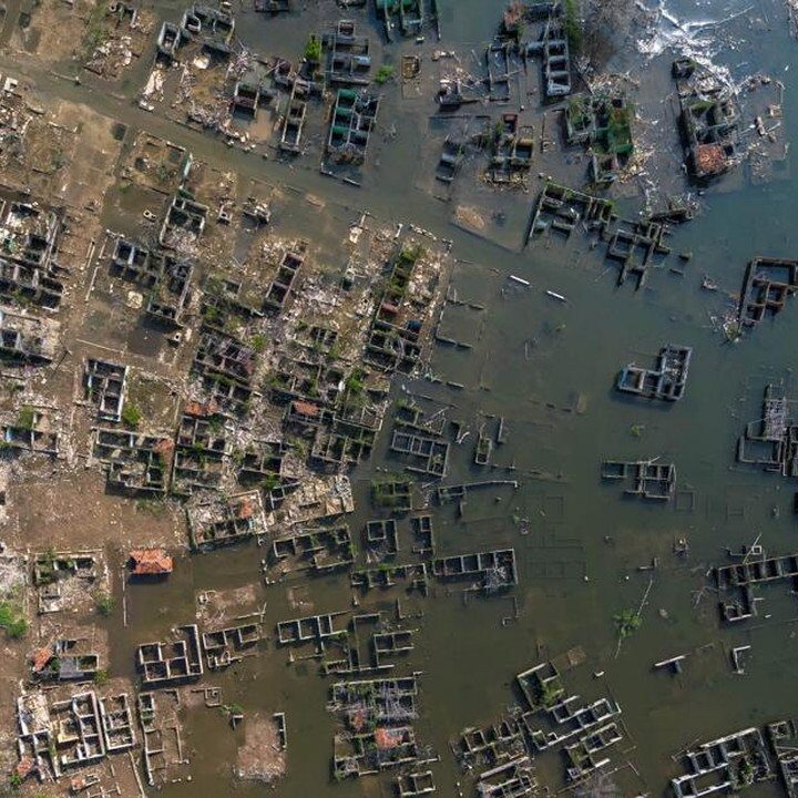 Kemarau Panjang Ungkap Kampung Tenggelam di Bendungan Karian Lebak