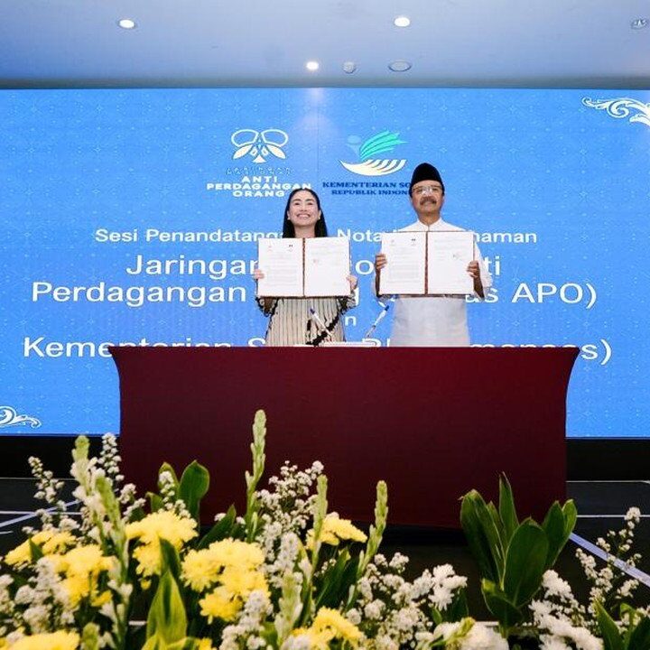 Kemensos dan Jarnas Anti TPPO Bersinergi Perkuat Perlindungan Korban Perdagangan Orang