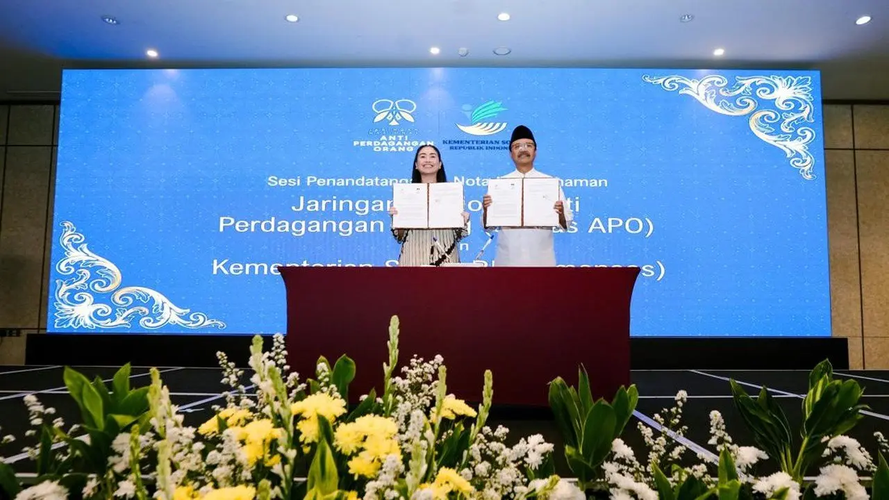 Kemensos dan Jarnas Anti TPPO Bersinergi Perkuat Perlindungan Korban Perdagangan Orang