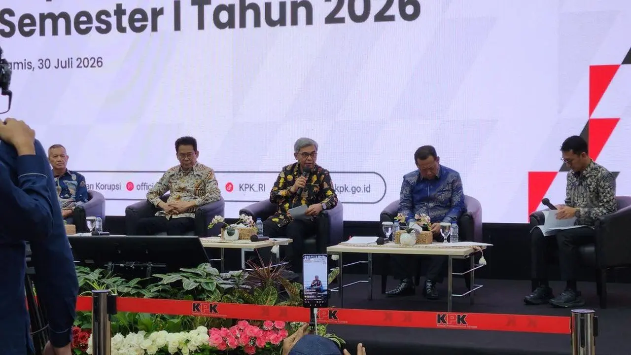 KPK Ungkap Kinerja Semester I 2026: 72 Sprindik Diterbitkan, 12 OTT Digelar