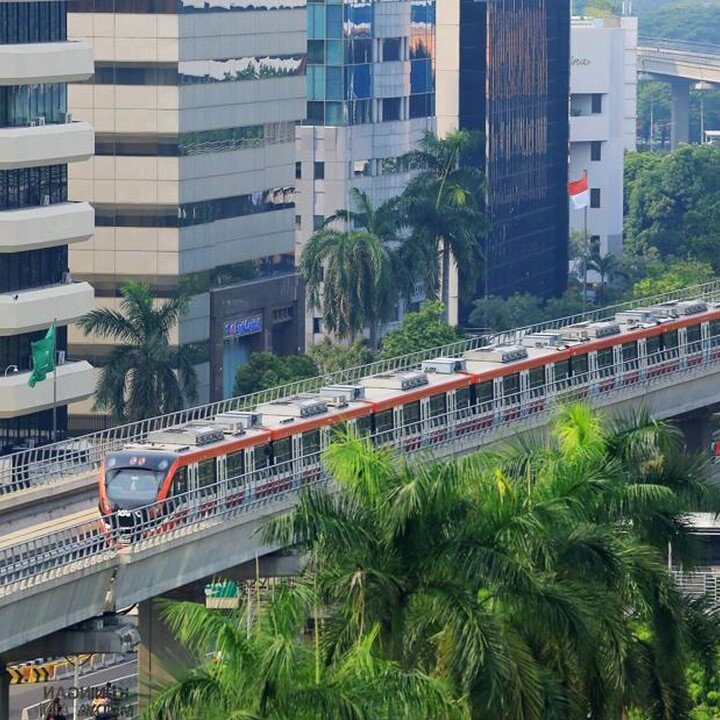 LRT Jakarta Fase 2 Target Beroperasi Agustus 2026, Tempuh 28 Menit ke Manggarai