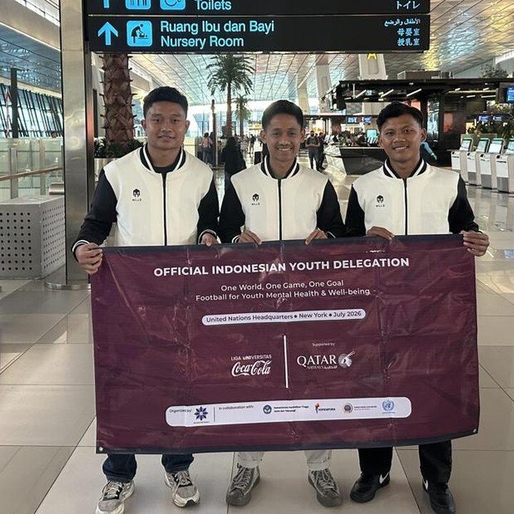 Mahasiswa Indonesia Bawa Isu Kesehatan Mental Sepak Bola ke PBB