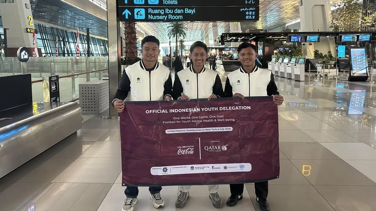 Mahasiswa Indonesia Bawa Isu Kesehatan Mental Sepak Bola ke PBB