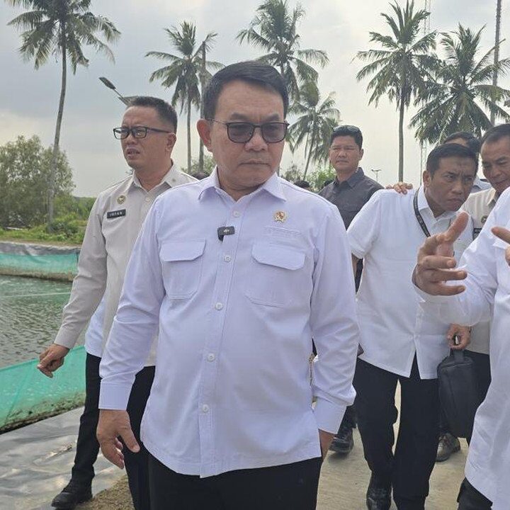 Menteri Imigrasi dan KSP Tinjau Langsung Budidaya Sidat di Lapas Nusakambangan