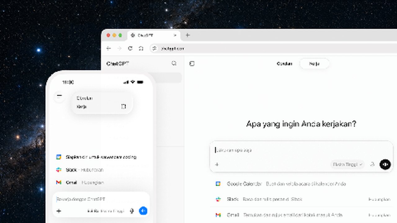 OpenAI Umumkan ChatGPT Work: AI Untuk Menangani Tugas Kerja Multitahap