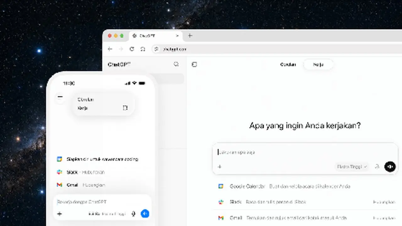 OpenAI Umumkan ChatGPT Work: AI Untuk Menangani Tugas Kerja Multitahap