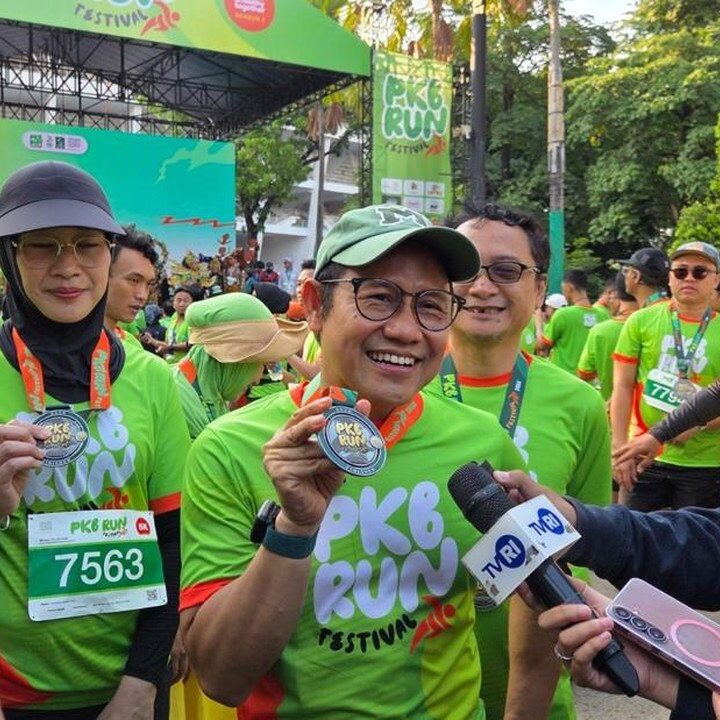 PKB Run 2026: Cak Imin Sebut Kesadaran Olahraga Masyarakat Meningkat Pesat