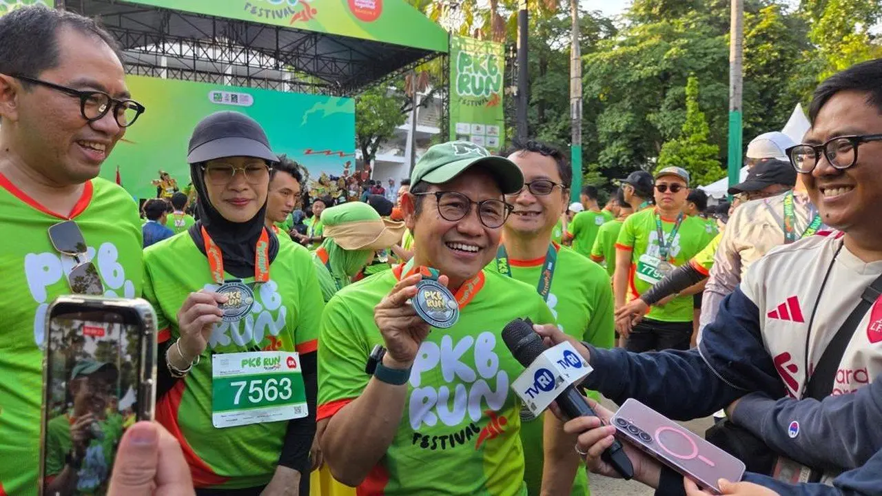 PKB Run 2026: Cak Imin Sebut Kesadaran Olahraga Masyarakat Meningkat Pesat