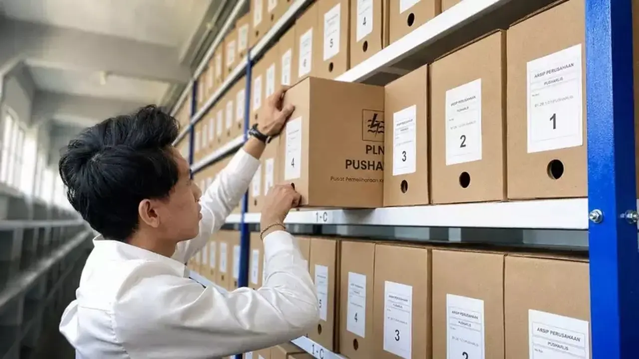 PLN Pusharlis Tingkatkan Efisiensi Lewat Sistem Manajemen Arsip Digital