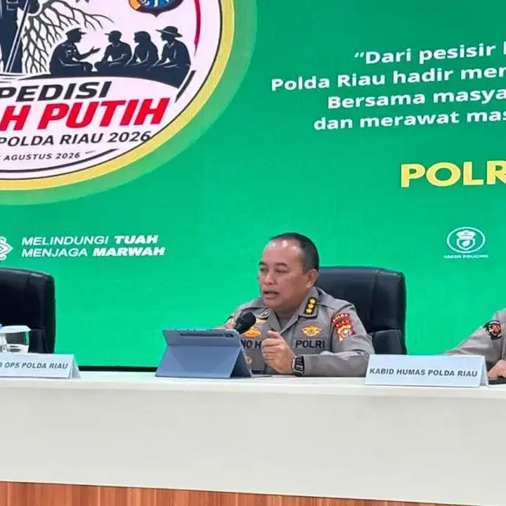 Polda Riau Gelar Ekspedisi Merah Putih Presisi: Hadirkan Negara Hingga Pelosok Negeri