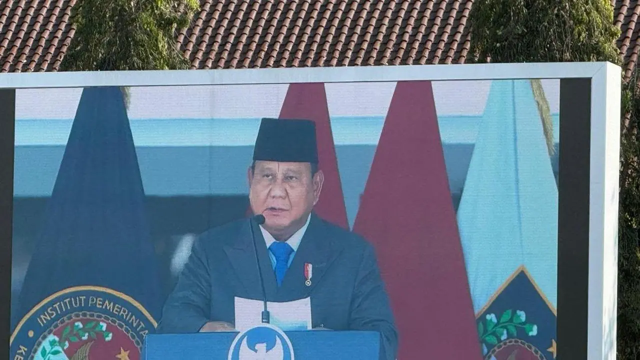 Prabowo Apresiasi Lulusan IPDN dari Keluarga Sederhana, Bukti Seleksi Berhasil