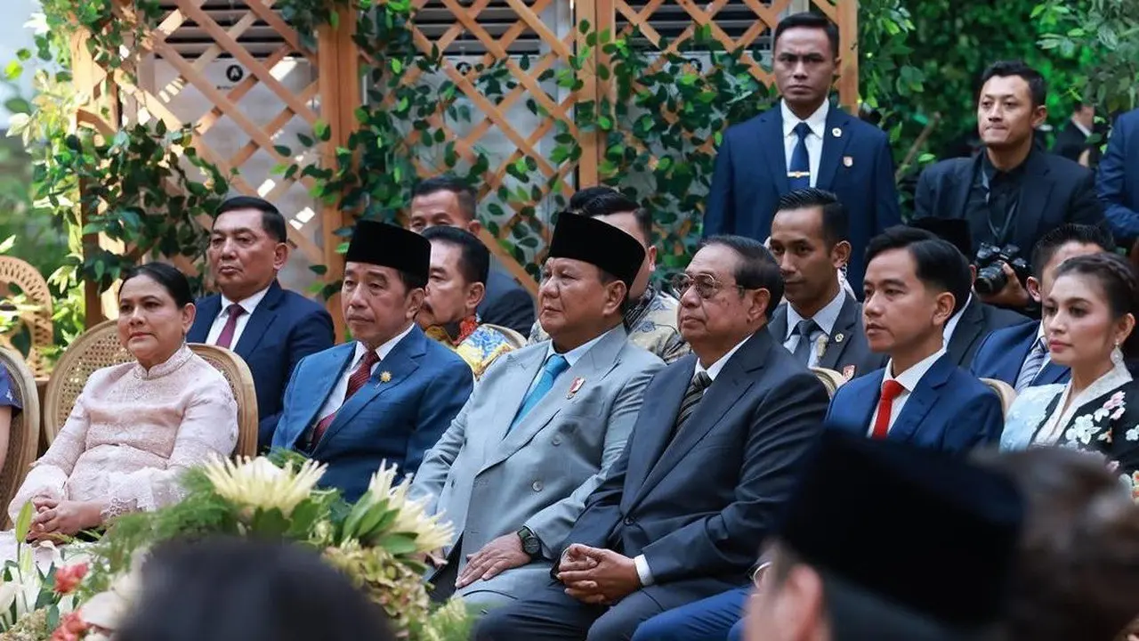 Prabowo, Jokowi, dan SBY Hadiri Pernikahan Putra Boy Thohir