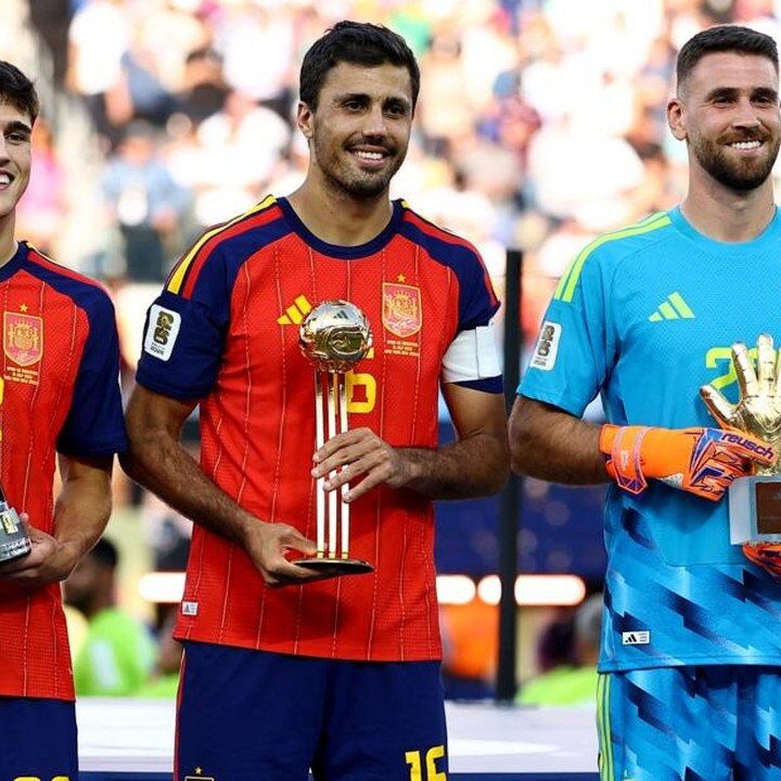 Rodri Raih Golden Ball Piala Dunia 2026, Spanyol Borong Penghargaan Individu