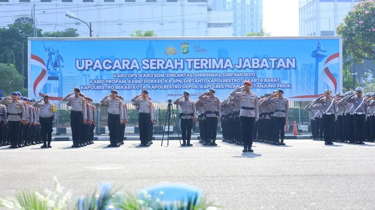 Rotasi Jabatan di Polda Metro Jaya: Dirlantas dan 3 Kapolres Berganti