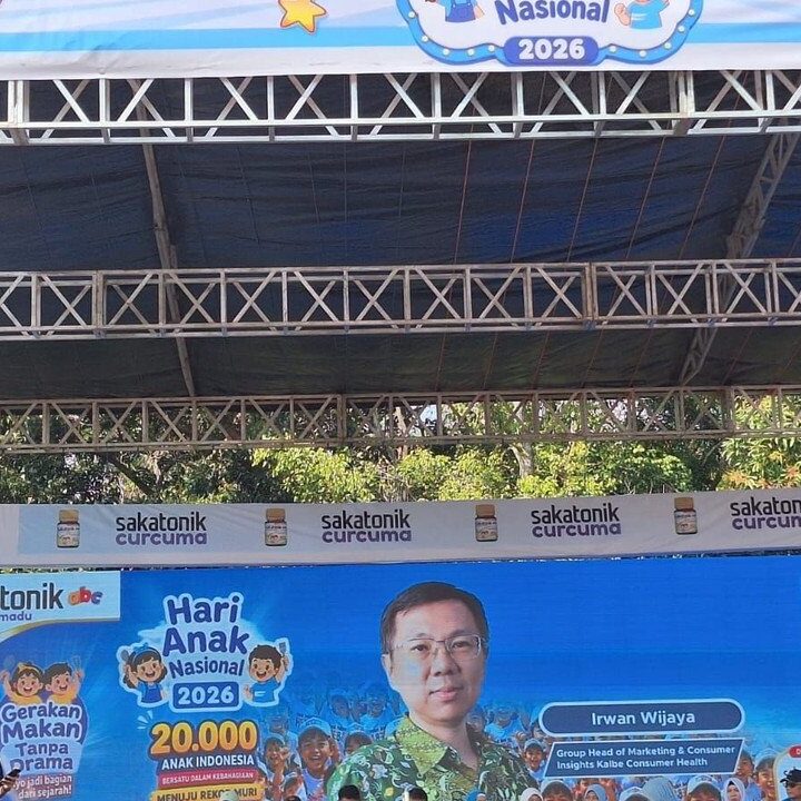 Sakatonik Curcuma Ajak Ribuan Anak Serang Rayakan Hari Anak Nasional Lewat Gerakan Makan Tanpa Drama