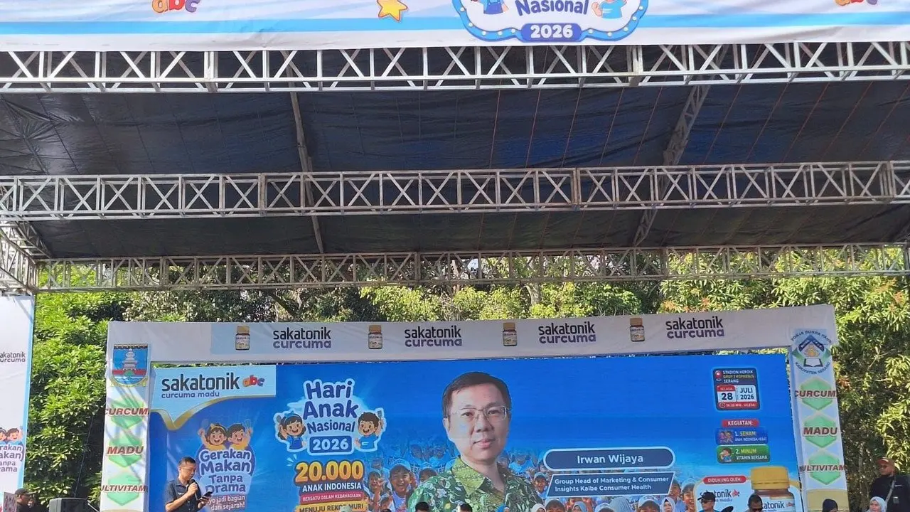 Sakatonik Curcuma Ajak Ribuan Anak Serang Rayakan Hari Anak Nasional Lewat Gerakan Makan Tanpa Drama