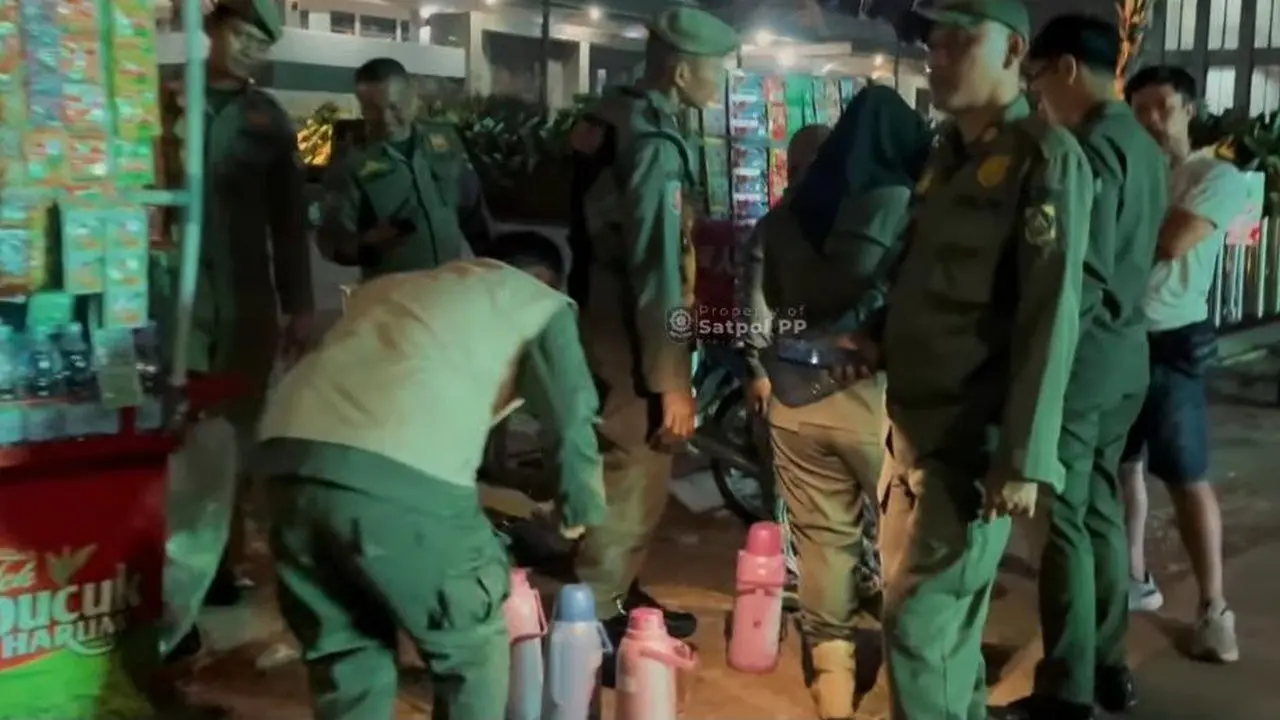 Satpol PP Bogor Sita 89 PKL, Sidang Tipiring Menanti