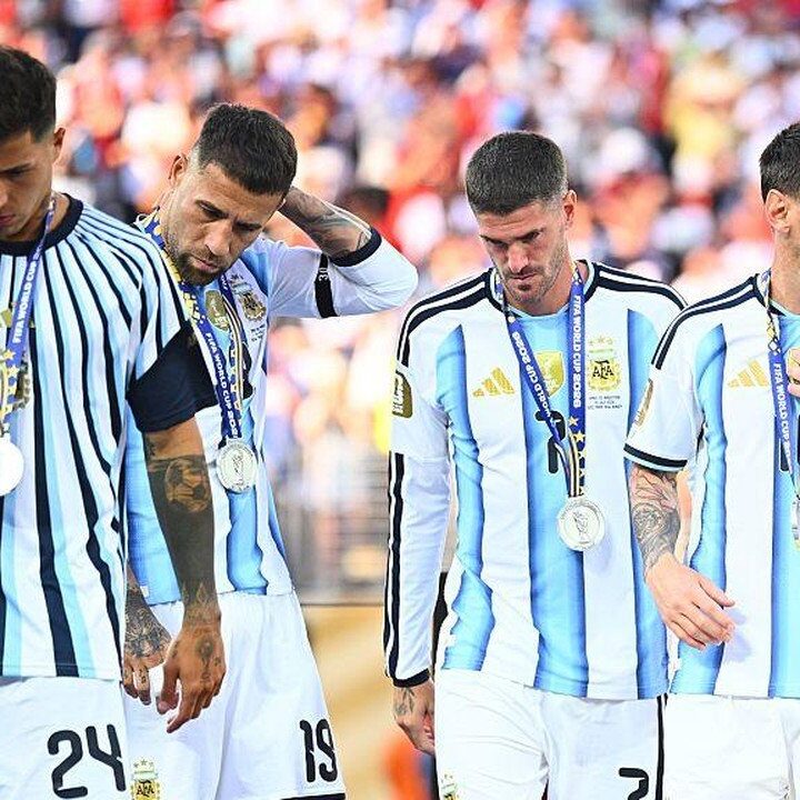 Sikap Pemain Argentina di Podium Juara Piala Dunia 2026 Tuai Sorotan